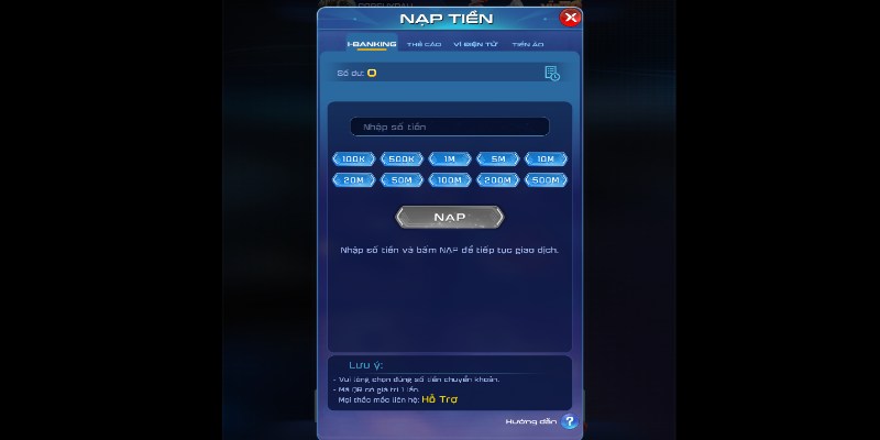 Nạp tiền Vip79
